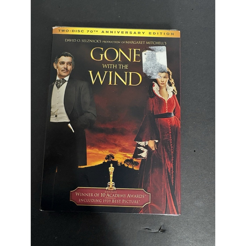 Gone With the Wind DVD 70th Anniversary Edition 2-Disc NEW/SEALED Clark Gable